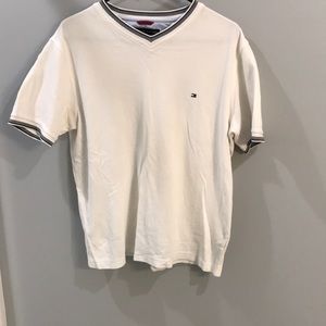 Tommy Hilfiger White V Neck